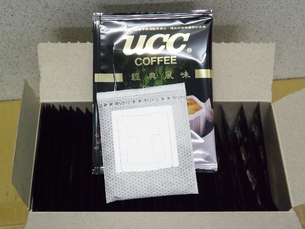標準的UCC濾掛式咖啡