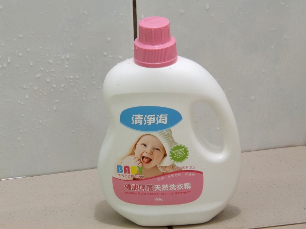 清淨海健康呵護天然洗衣精正面