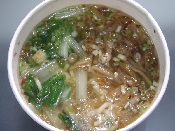 中壢嘉興小店的榨菜肉絲麵