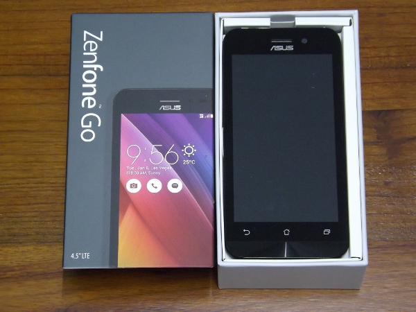 ASUS Zenfone Go ZB450KL 開盒