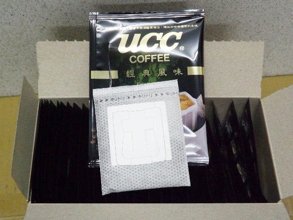 標準的UCC濾掛式咖啡